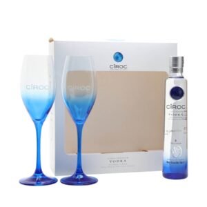 Buy Cîroc Vodka and 2 Flutes Gift Set