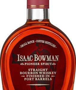 Issac Bowman Port Barrel Finished Straight Bourbon Whiskey 750ml